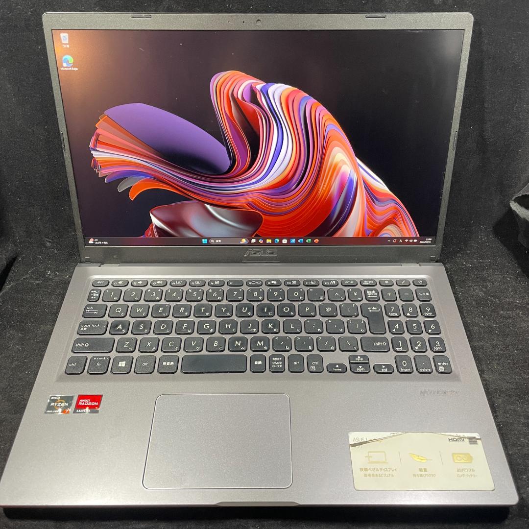 【良品 2021年製】ASUS 5世代ryzen7 16GB 512GB