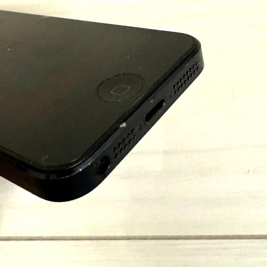 美品 iPhone 5 本体 ND297J/A 16G スペースブラック