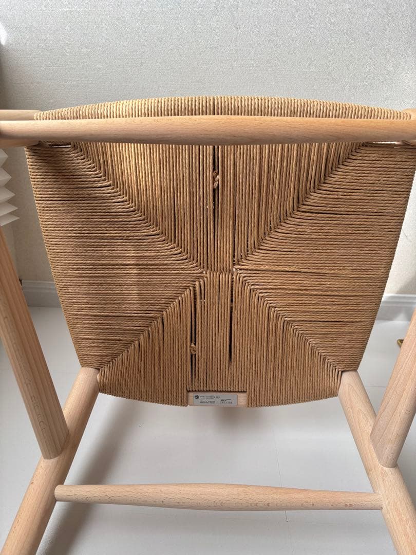 Yチェア CH24 ソープ仕上げ 45cm座高（2023年購入）美品