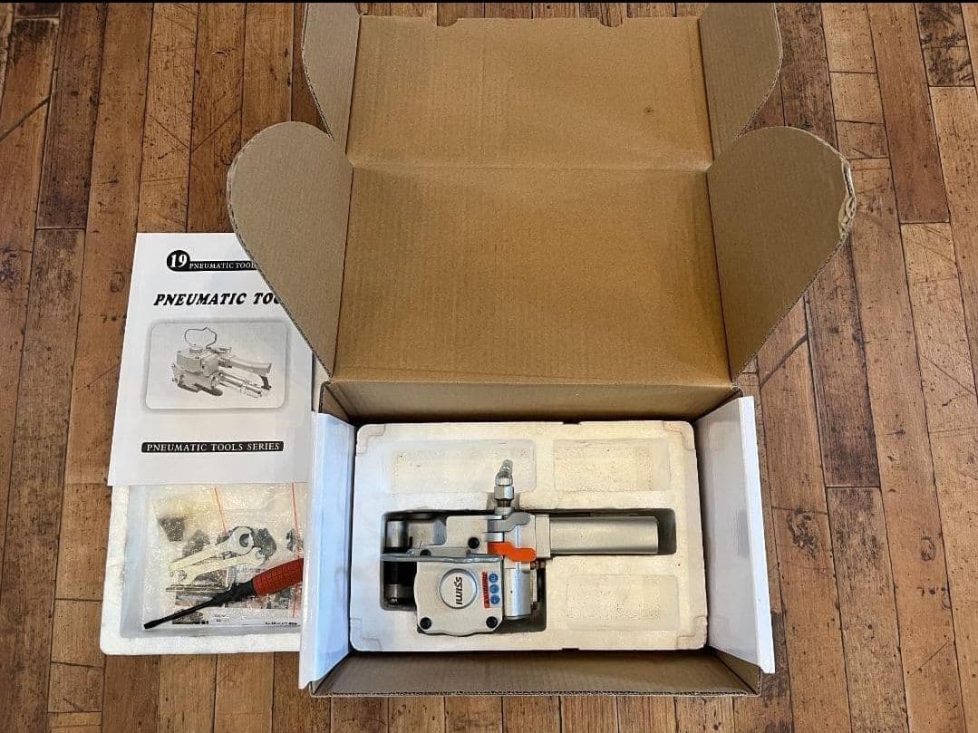 エアー式バンド結束機 樹脂バンド用 重梱包用 結束機 13〜19mm迄