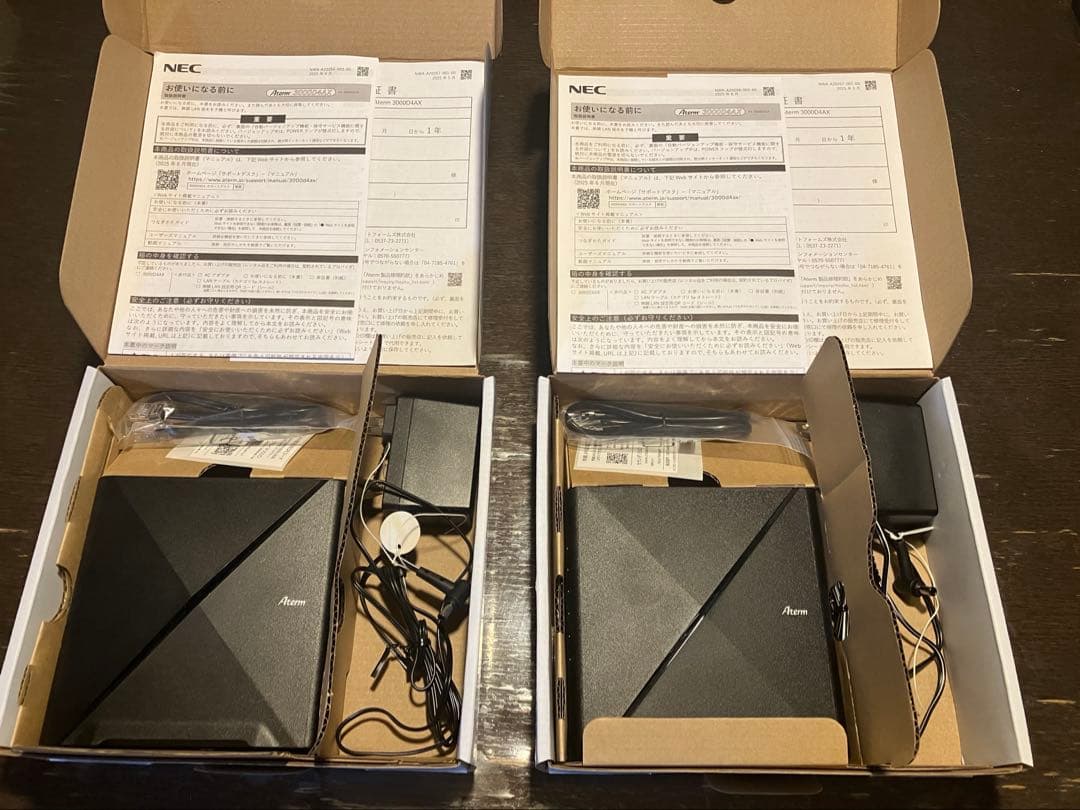 NEC Aterm 3000D4AX 2台セット