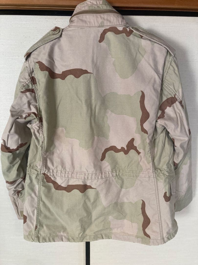 米軍実物　希少サイズ　M65フィールドジャケット　3C デザートカモ　M-S