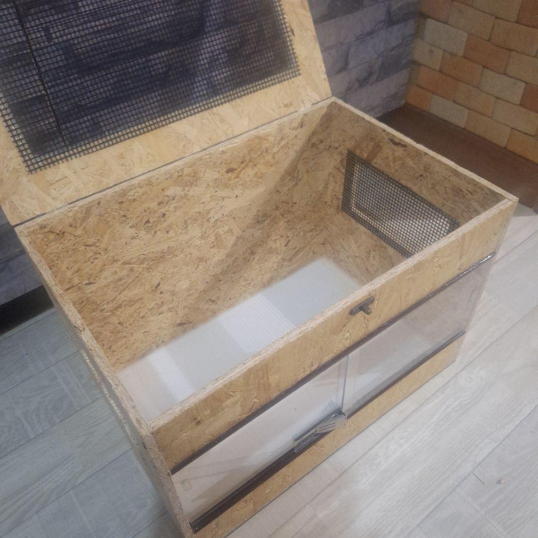 r　機能充実！OSB木製ケージ2個セット