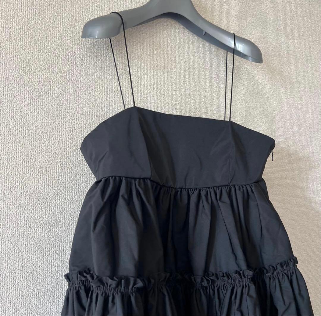 ENFOLD エンフォルド メモリーツイル キャミDRESS ワンピース