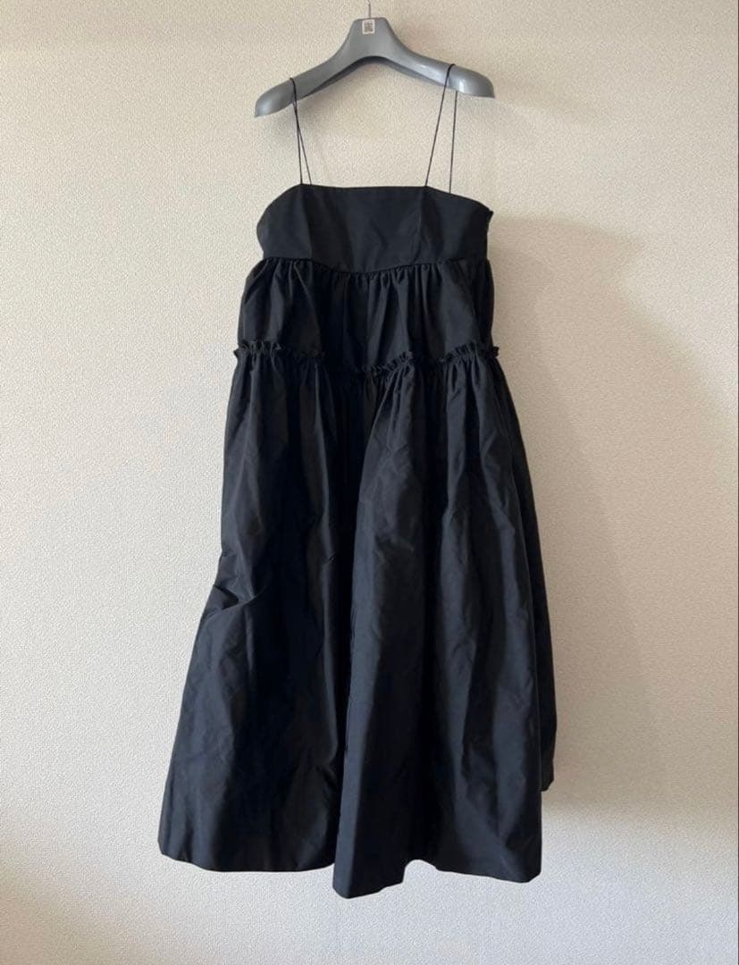 ENFOLD エンフォルド メモリーツイル キャミDRESS ワンピース