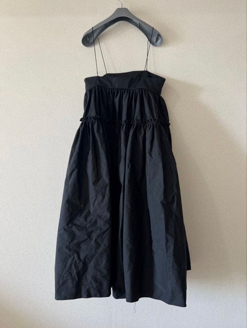 ENFOLD エンフォルド メモリーツイル キャミDRESS ワンピース