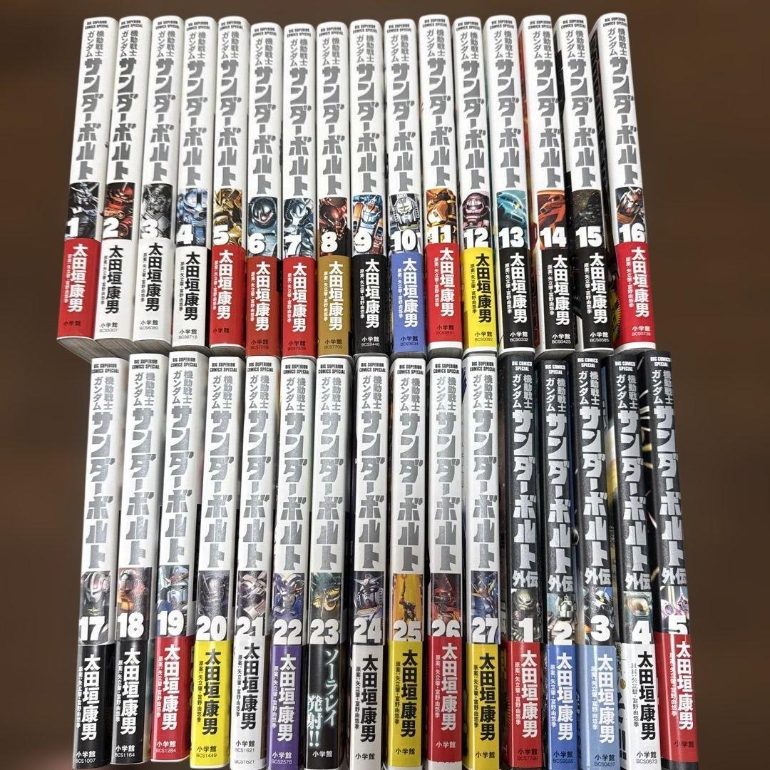 機動戦士ガンダム サンダーボルト　全27巻＆外伝全5巻　計32冊