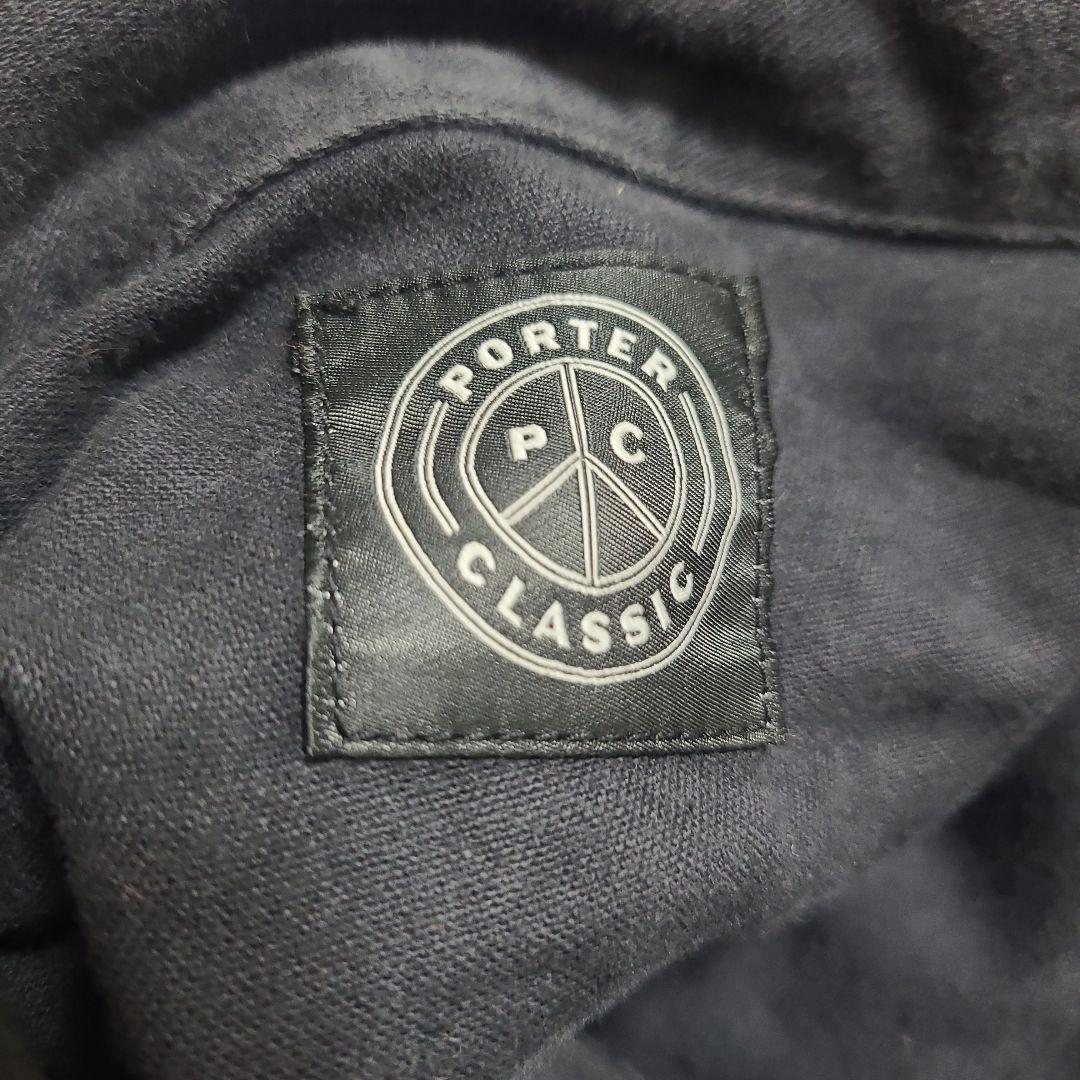 ポータークラシック チャイナジャケット モールスキン雰囲気良 M