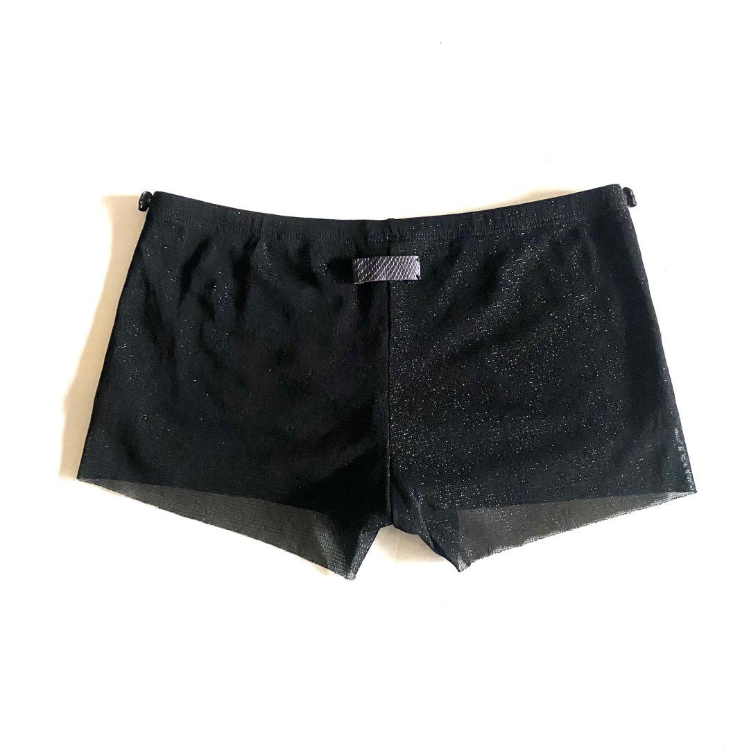 パンツ if six was nine HOT PT BLK Glitter