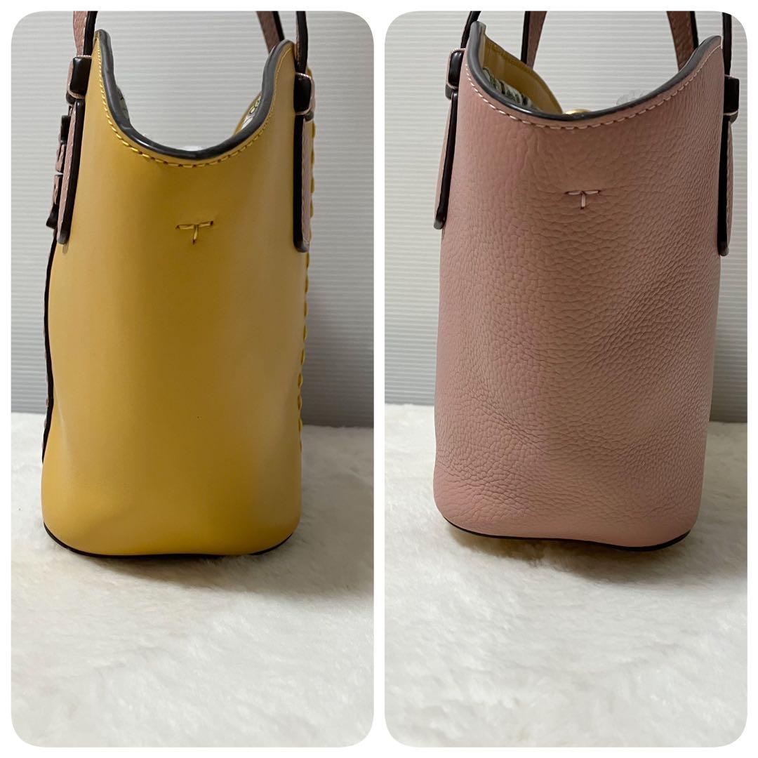 未使用級 TORY BURCH マックグロー 2way ショルダー バッグ 革