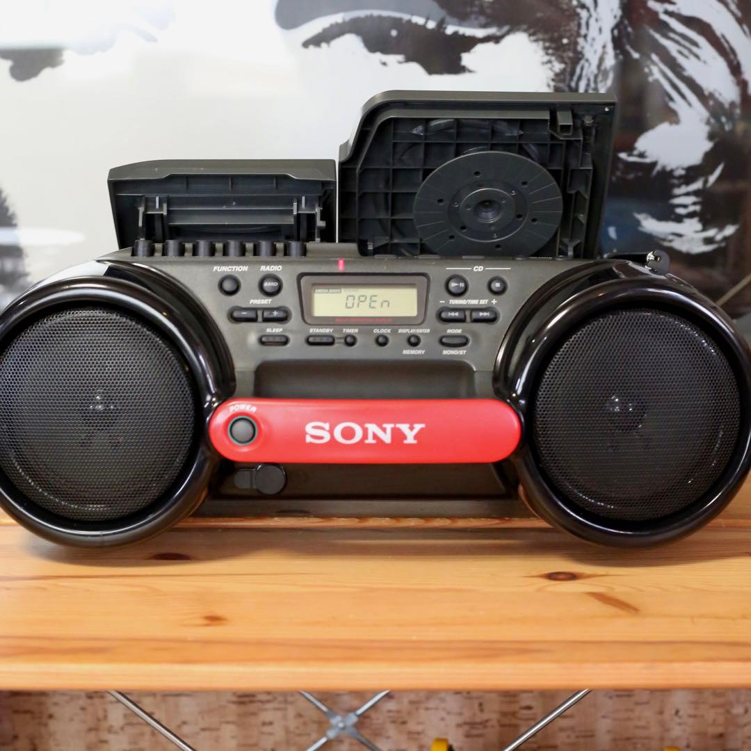 SONY widdit CDラジカセ アダプタ付き