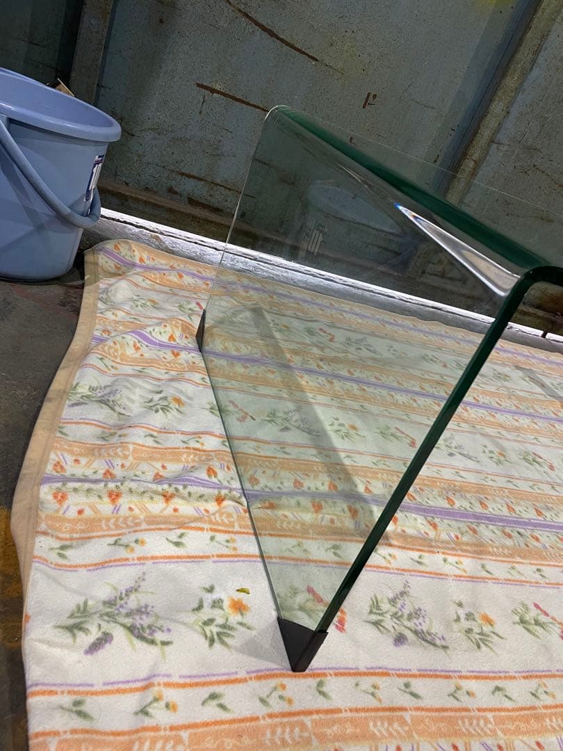 Francfranc ガラステーブル コーヒーテーブル