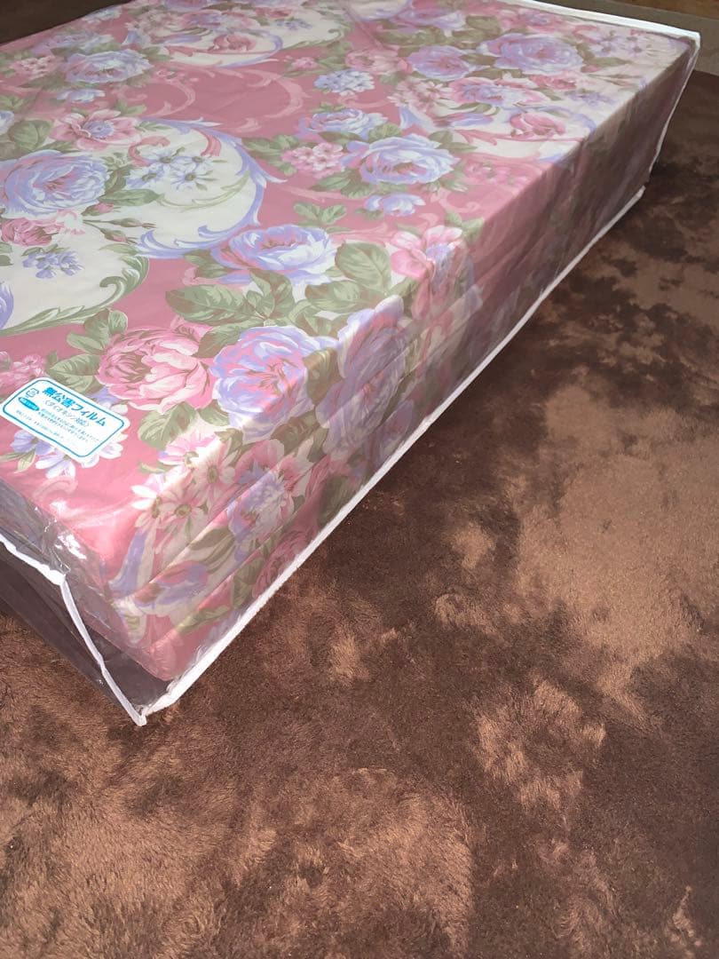 西川綿100%生地使用！シングル硬質三つ折りマットレスで体圧を軽減！固くて軽い！