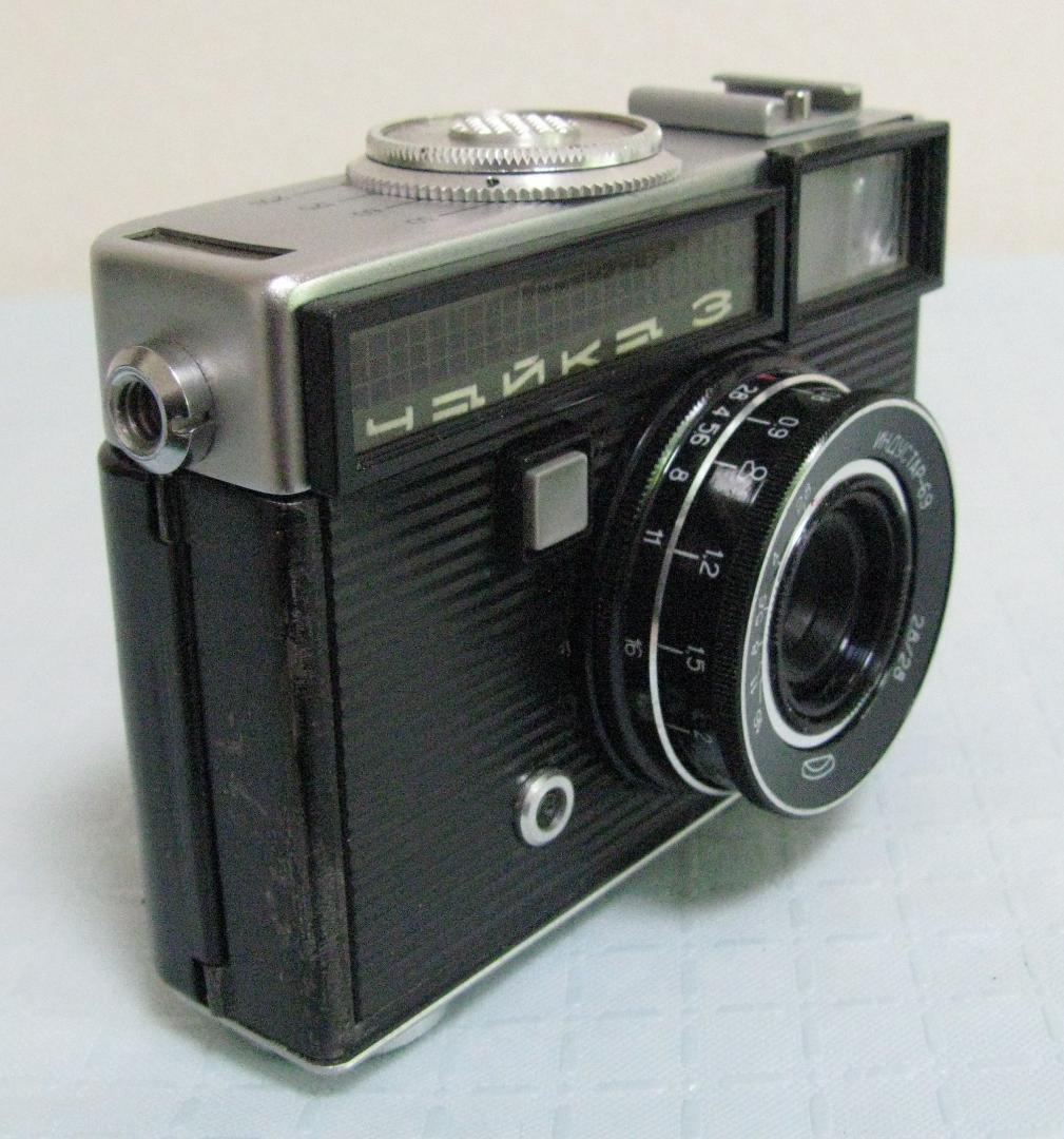 ★Chajka-3Industar-69 2.8/28mm35mmハーフフレーム