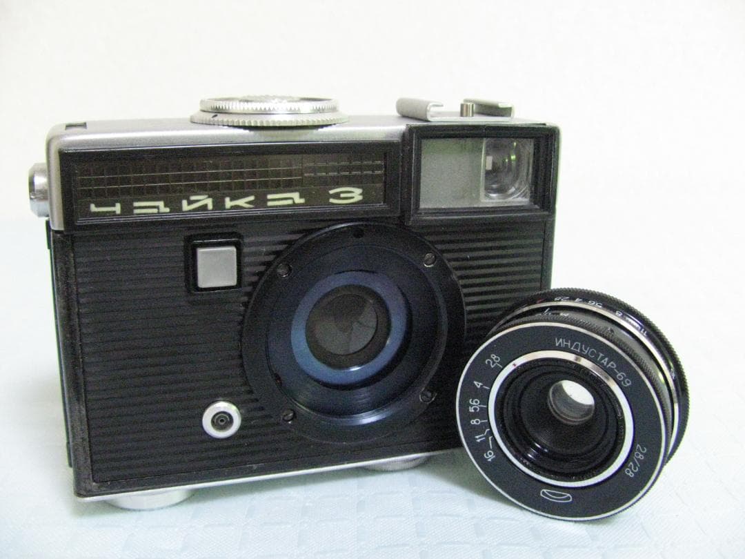 ★Chajka-3Industar-69 2.8/28mm35mmハーフフレーム