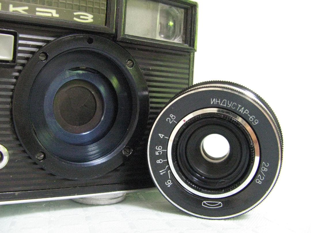 ★Chajka-3Industar-69 2.8/28mm35mmハーフフレーム