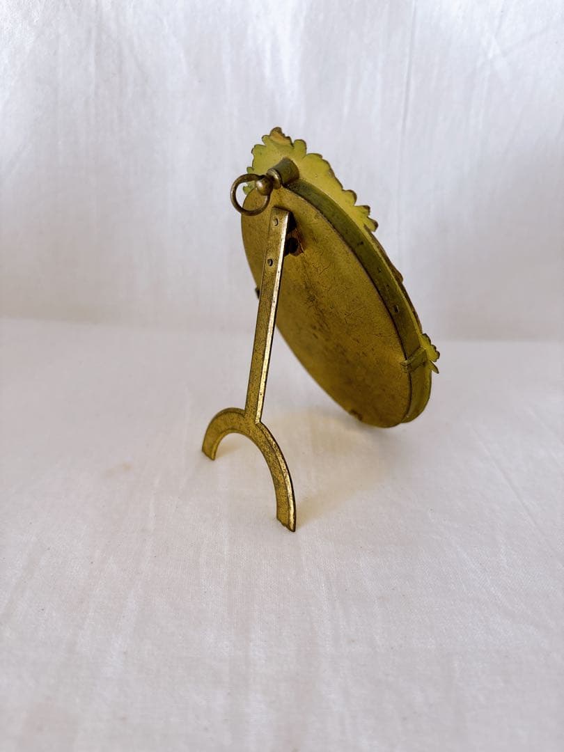 【さゆり さま】　フランスアンティーク　真鍮製フォトフレーム・アール・ヌーヴォー