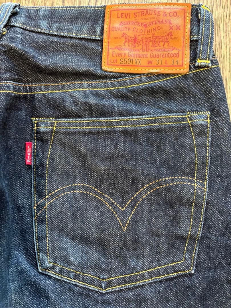 ぞ*え様 LVC S501XX1944年大戦モデルW31L34日本製