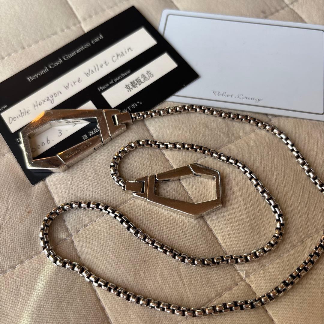 エボ８MRVelvet Lounge ダブルヘキサゴンワイヤーウォレット