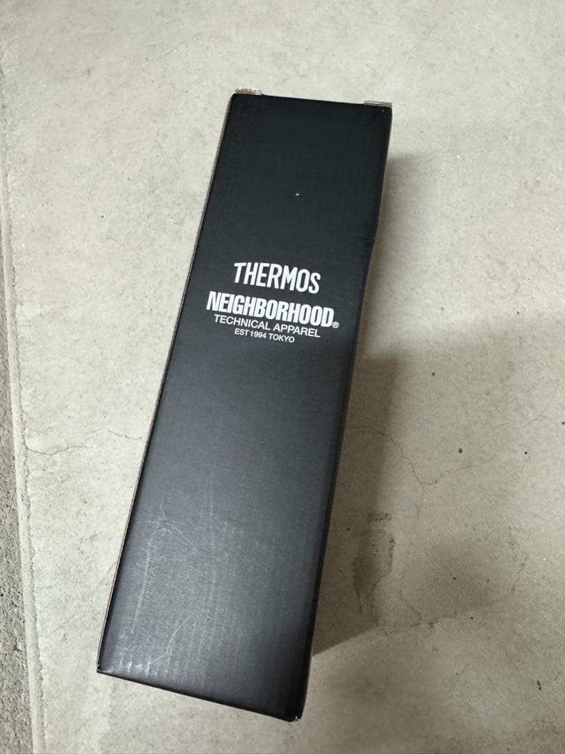 NEIGHBORHOOD 真空断熱マグボトル 400ml マットグレー　サーモス