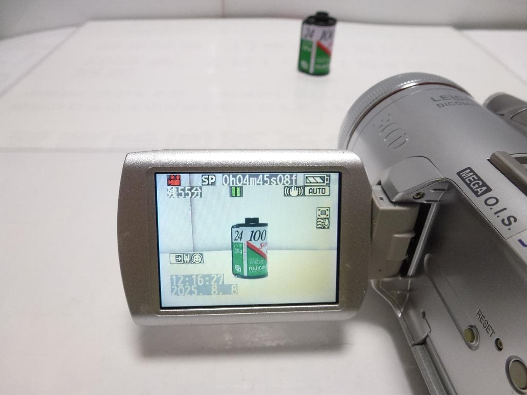 動作品　Mini DV　パナソニックビデオカメラ　NV-GS250　大人気