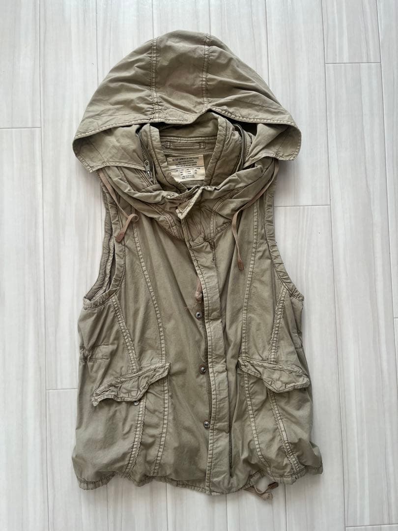 00s goa archive militaryベスト 2way ギミック