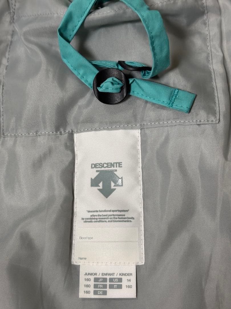 デサント　160cm スキーウェア　ジュニア　DESCENT 子供　キッズ