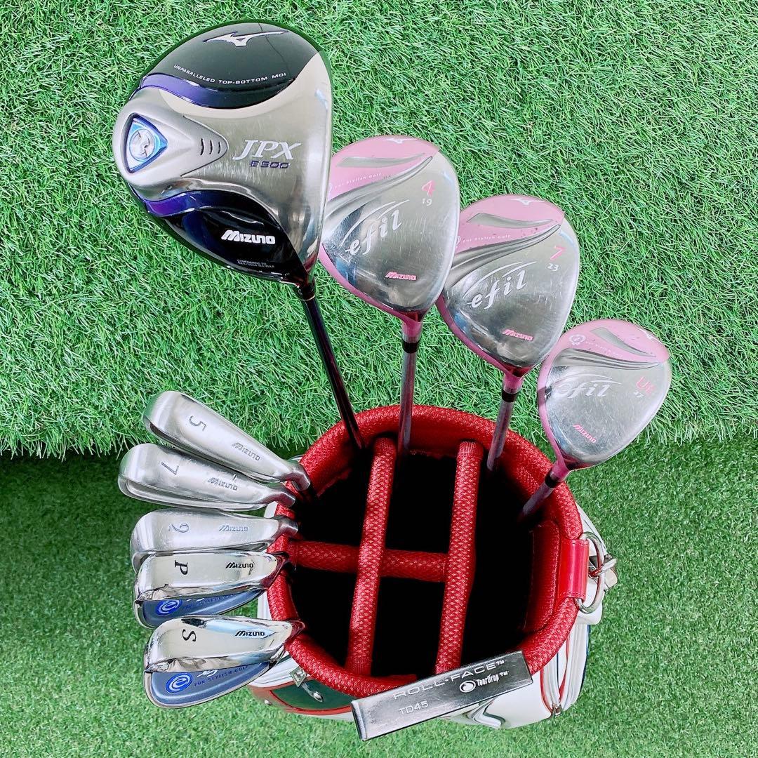 ゴルフクラブ　レディースセット　初心者　ミズノ　JPX エフィル　N2012