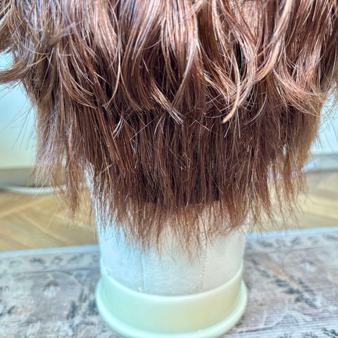 百合子ウィッグ 人工肌 ブラウン Mサイズ