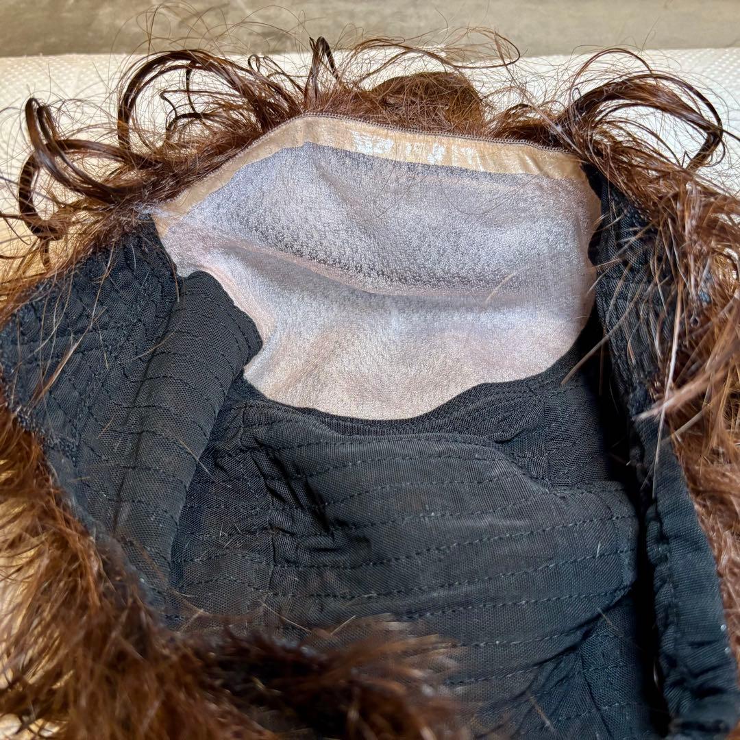 百合子ウィッグ 人工肌 ブラウン Mサイズ