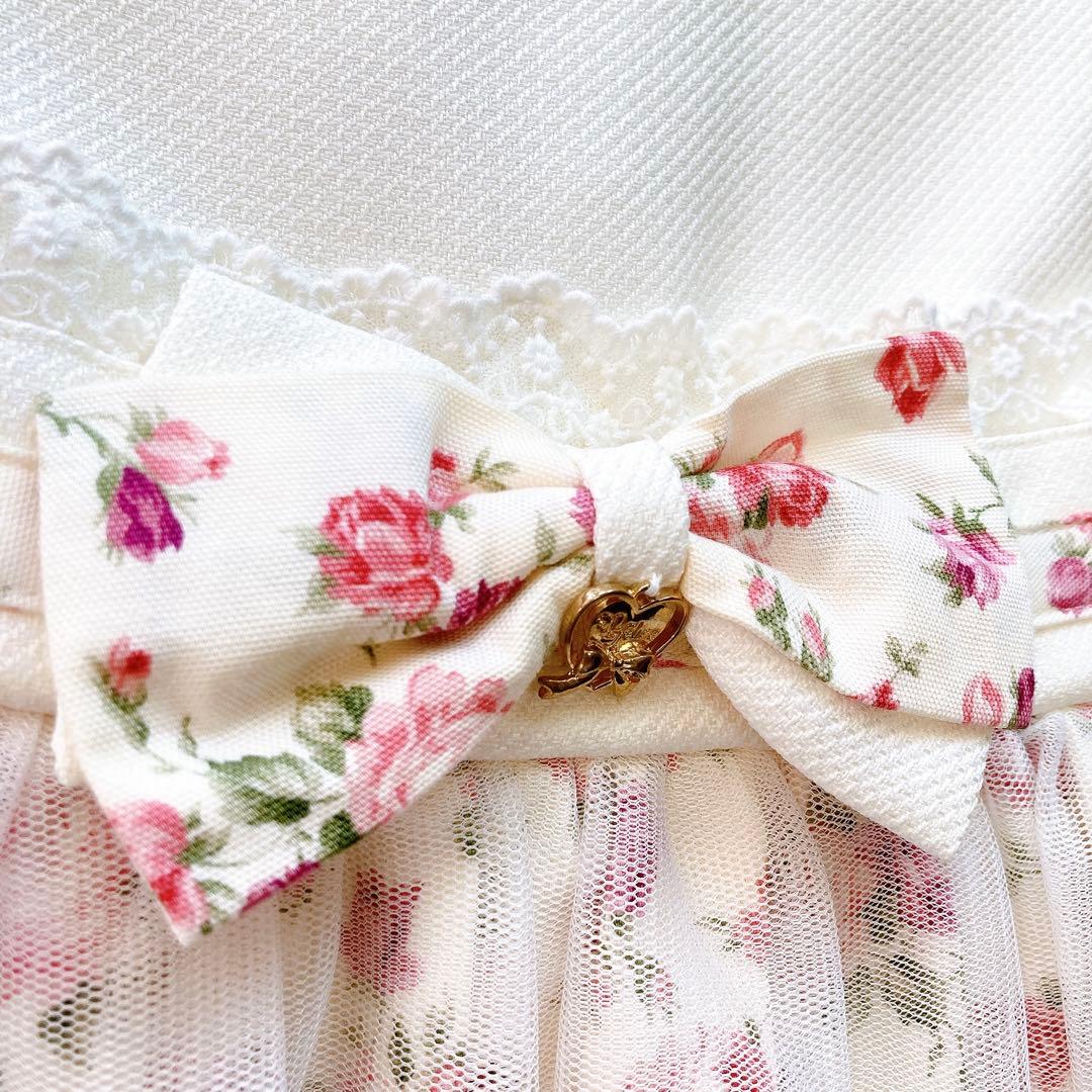 130size 花柄 セレモニー 入学 卒園 フォーマル 女の子