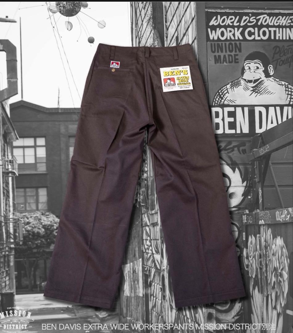 〈即完〉BEN DABIS EXTRA WIDE WORKER PANTS