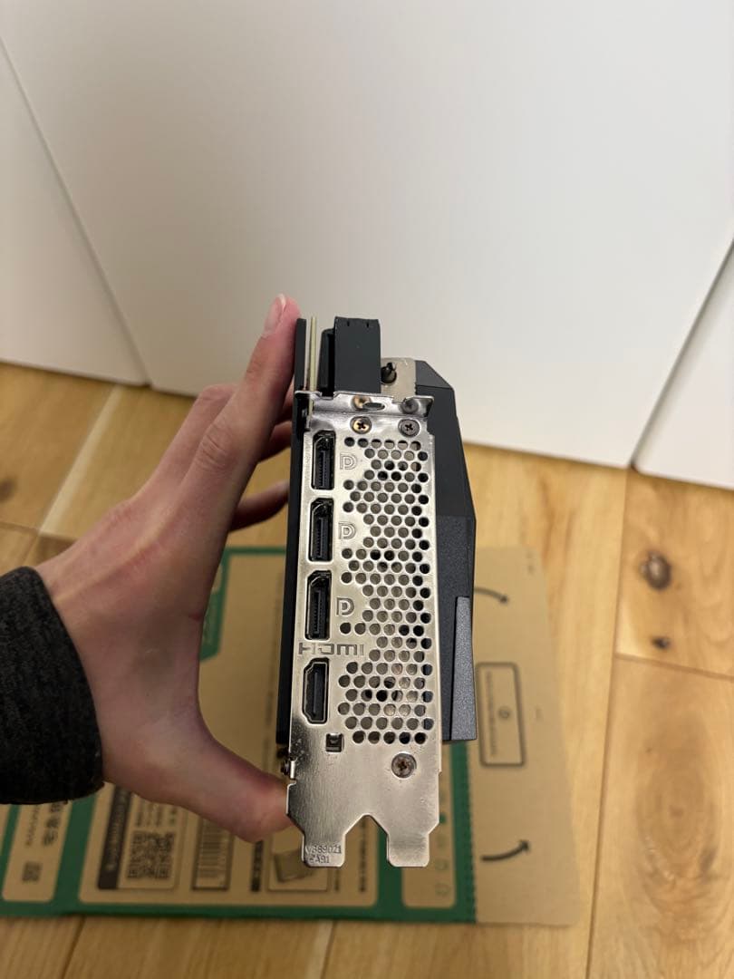 MSI GeForce RTX 3070 GAMING X TRIO動作確認済