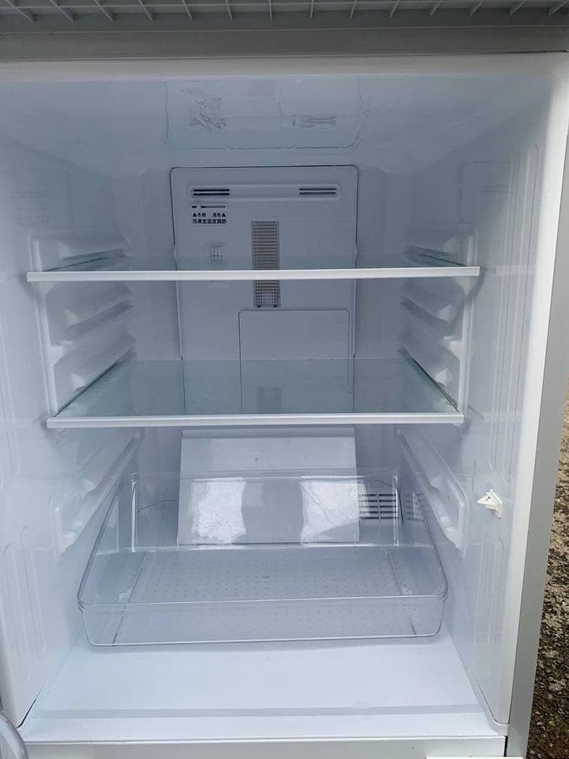 ♦SHARP ノンフロン冷凍冷蔵庫 【2017年製】SJ-D14C-S