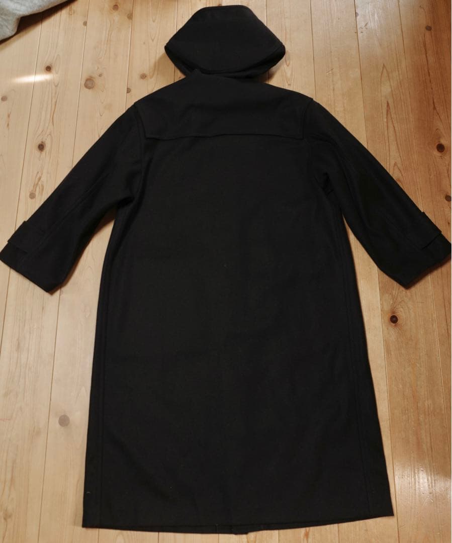 MARNI 美品 黒ロングコート　フード付き