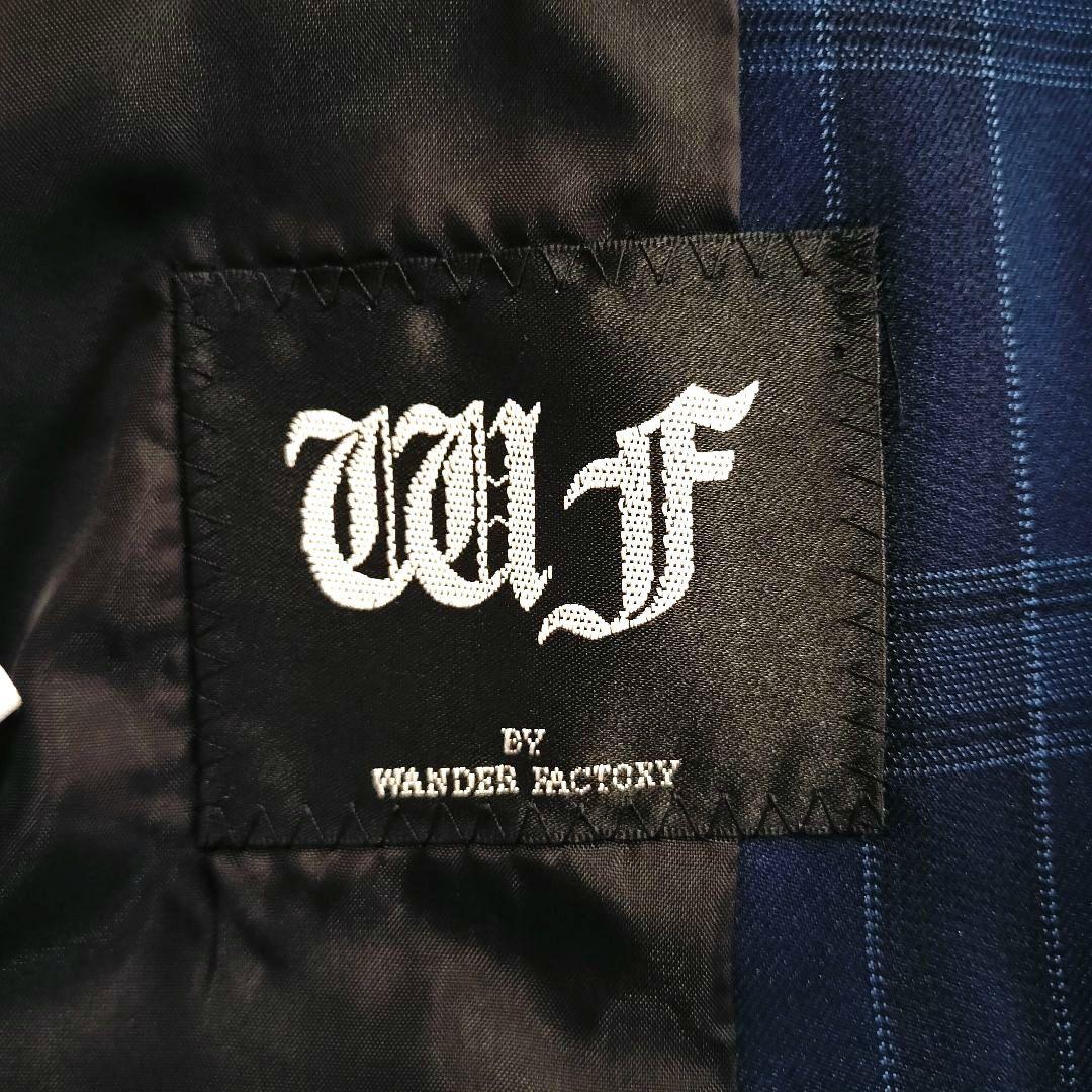 WANDER FACTORY フォーマル スーツ 120 ネイビー チェック