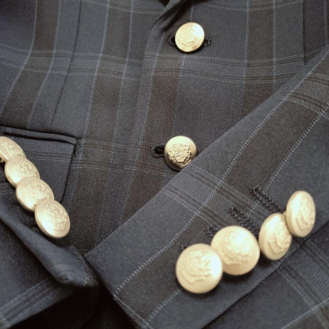 WANDER FACTORY フォーマル スーツ 120 ネイビー チェック