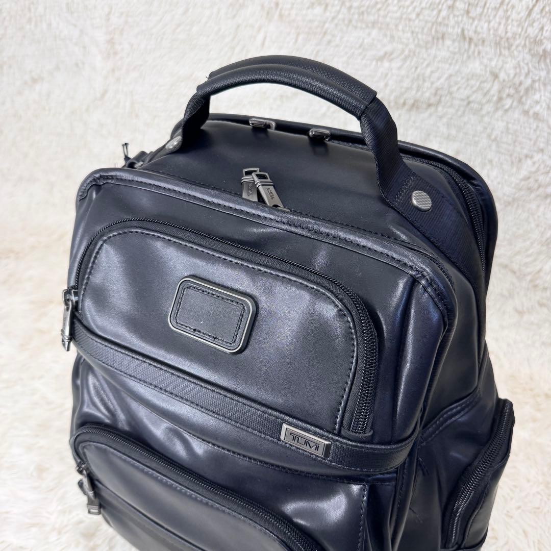 未使用級 トゥミ TUMI T-Pass オールレザー リュック アルファ3