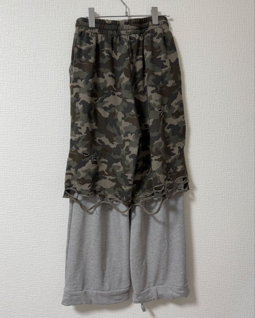 neith. Layered Crush Sweat Pants スウェット