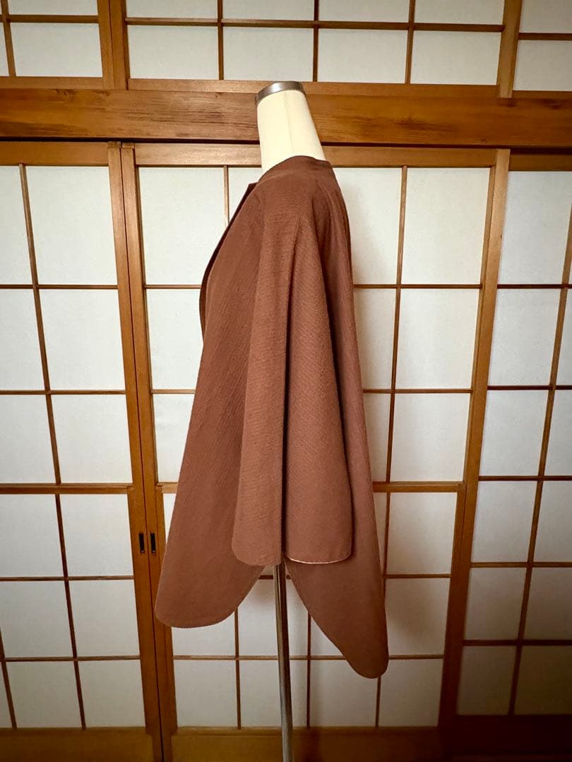 【美品】坂東京子 和柄 フリーサイズ ジャケット