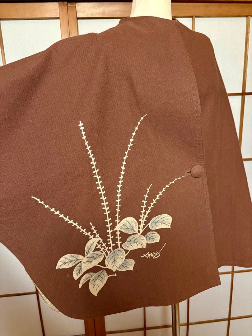 【美品】坂東京子 和柄 フリーサイズ ジャケット