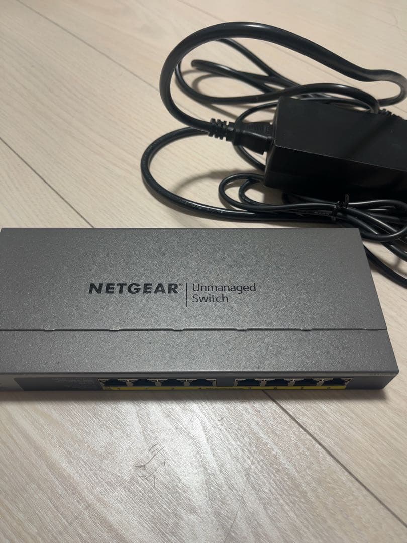 NETGEAR GS108PP & YAMAHA RTX1210セット