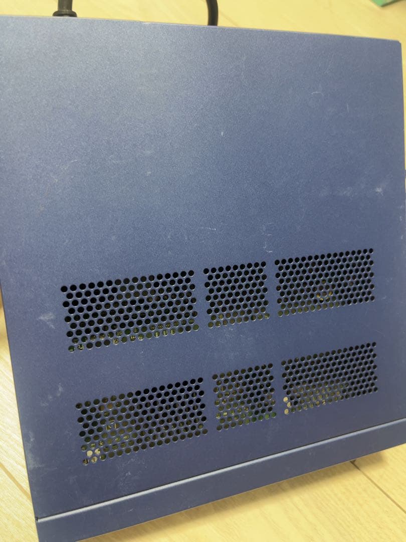 NETGEAR GS108PP & YAMAHA RTX1210セット