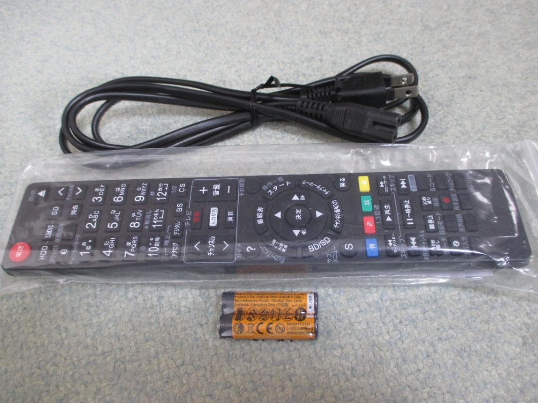 動作良好☆Panasonic 2番組同時録画 BDレコーダーDMR-BW770