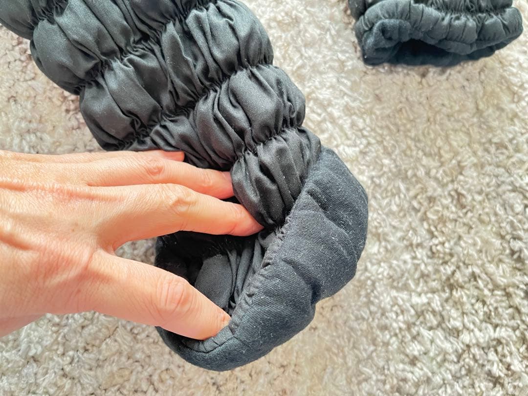 ◾️未使用◾️UCHINO IONDOCTOR レッグウォーマー ブラック