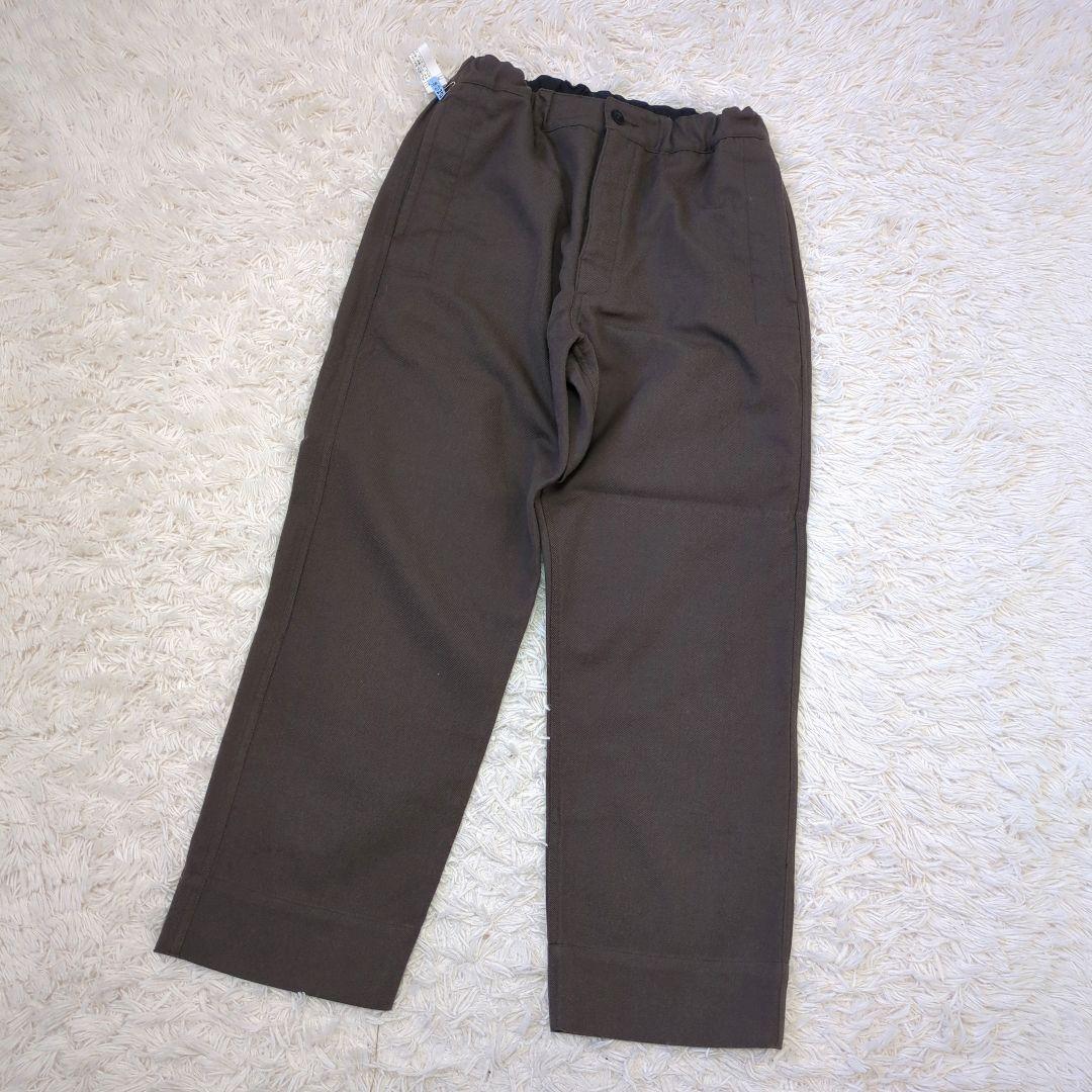 マーガレットハウエル　MHL　WOOL COTTON DRILL　Ⅲ 茶