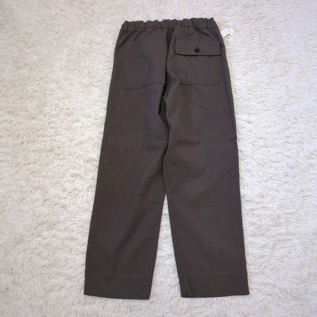マーガレットハウエル　MHL　WOOL COTTON DRILL　Ⅲ 茶