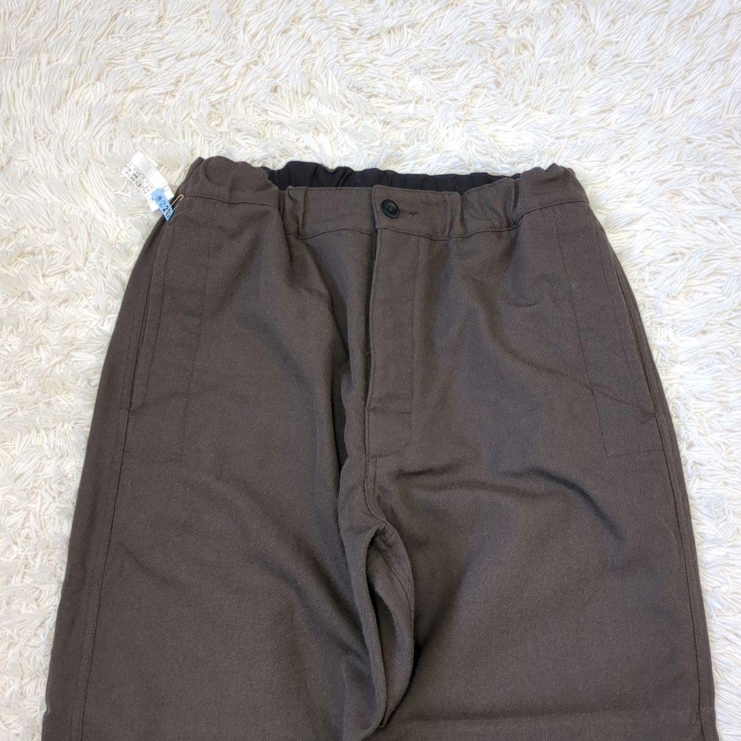 マーガレットハウエル　MHL　WOOL COTTON DRILL　Ⅲ 茶