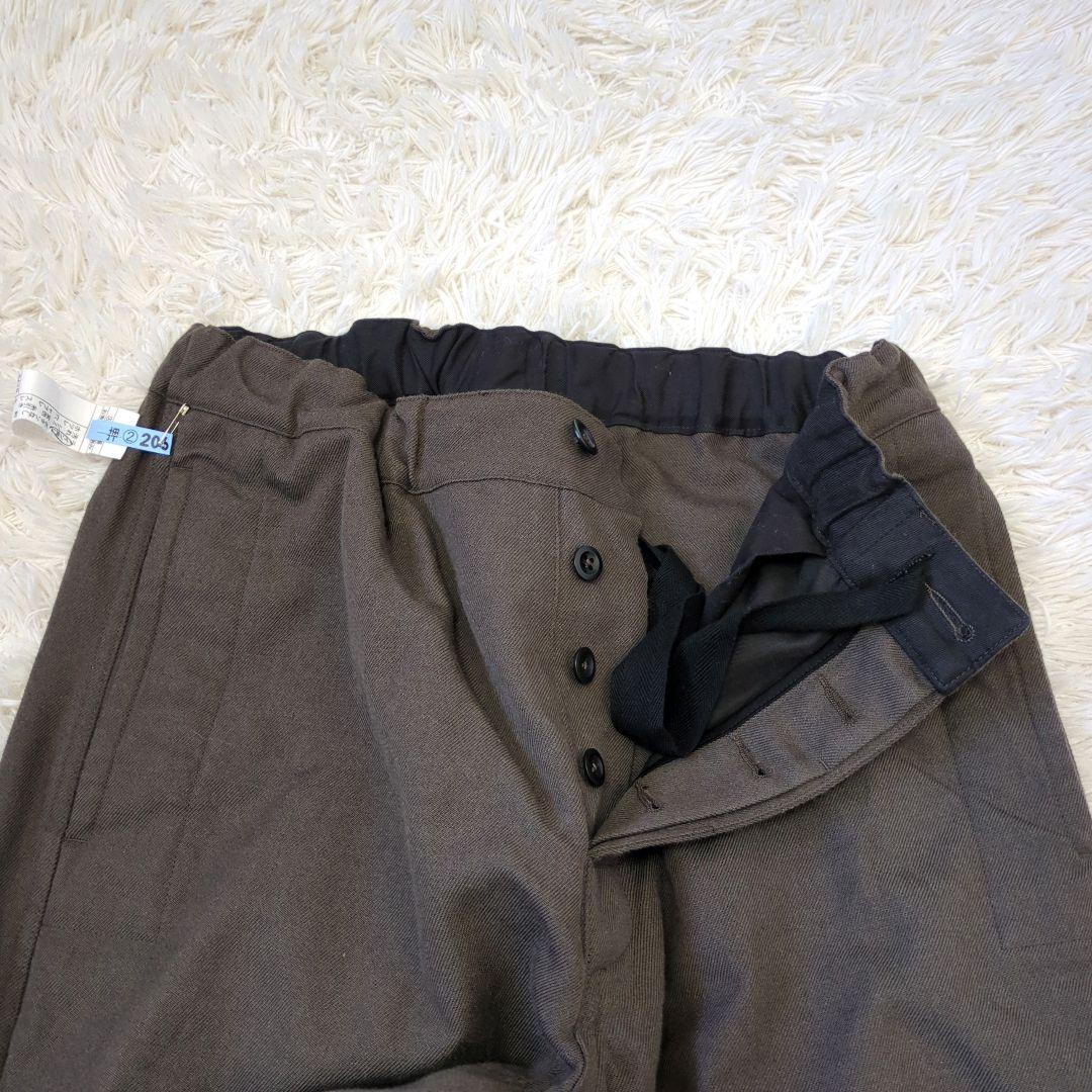 マーガレットハウエル　MHL　WOOL COTTON DRILL　Ⅲ 茶