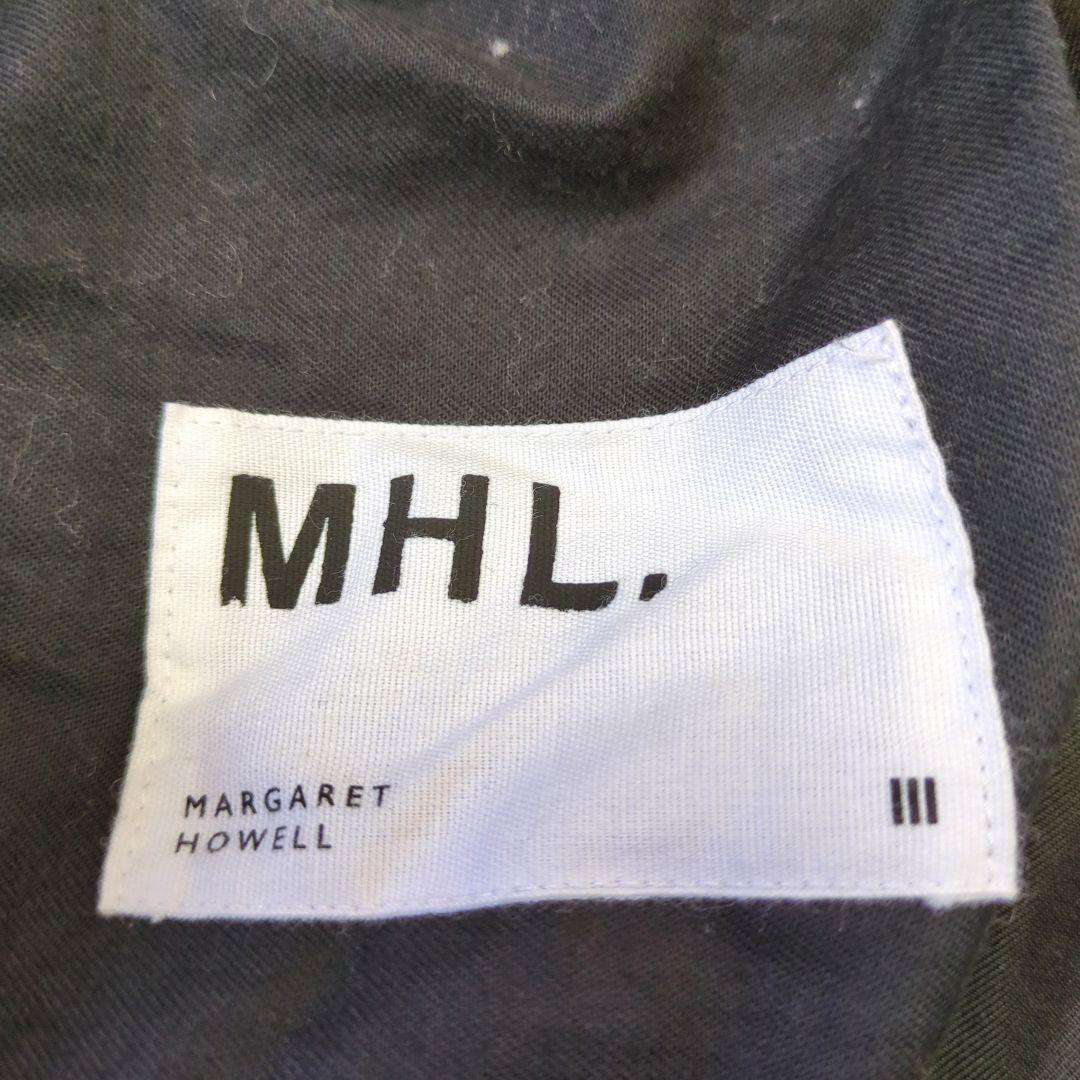 マーガレットハウエル　MHL　WOOL COTTON DRILL　Ⅲ 茶